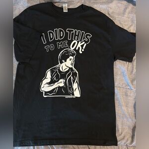 LaBamba men’s black and white size L tshirt